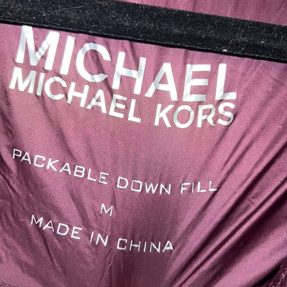 Michael Kors Puffer Down Jacket Size Medium - Picture 2 of 4